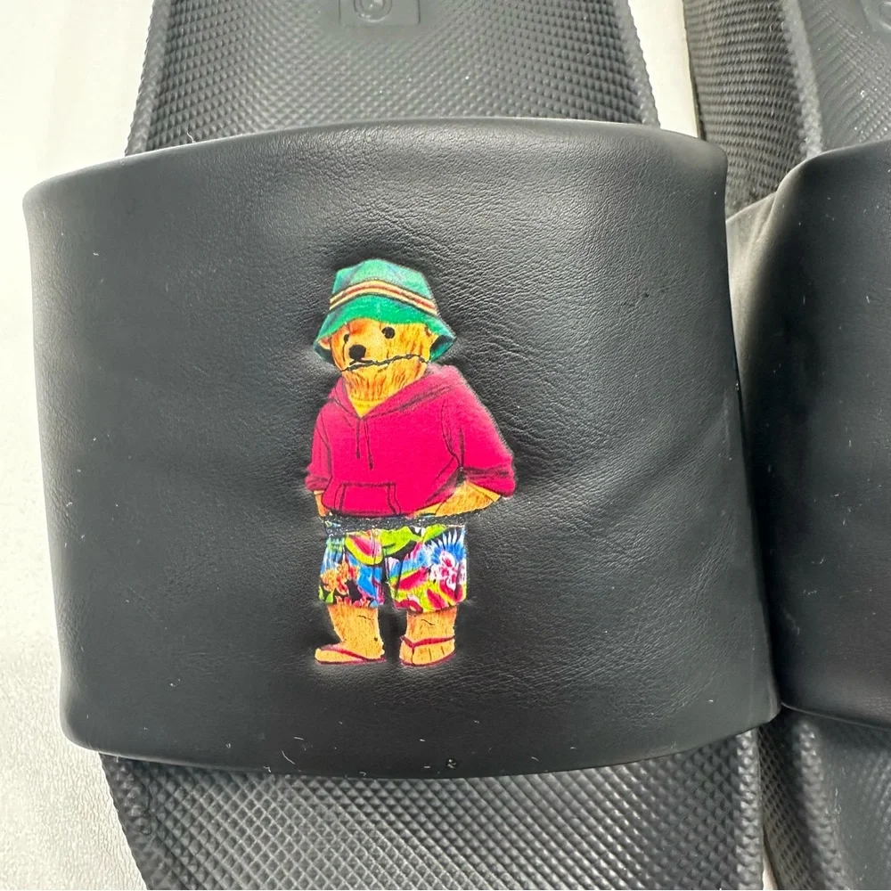 Polo Ralph Lauren Vacation Cayson Big Bear Slide Sandals Mens Size 12